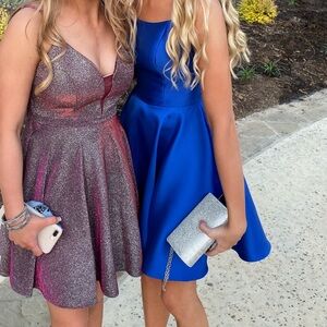 Blue prom dress Sherri hill